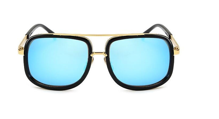 Flat Top Hot Square Sunglasses Men