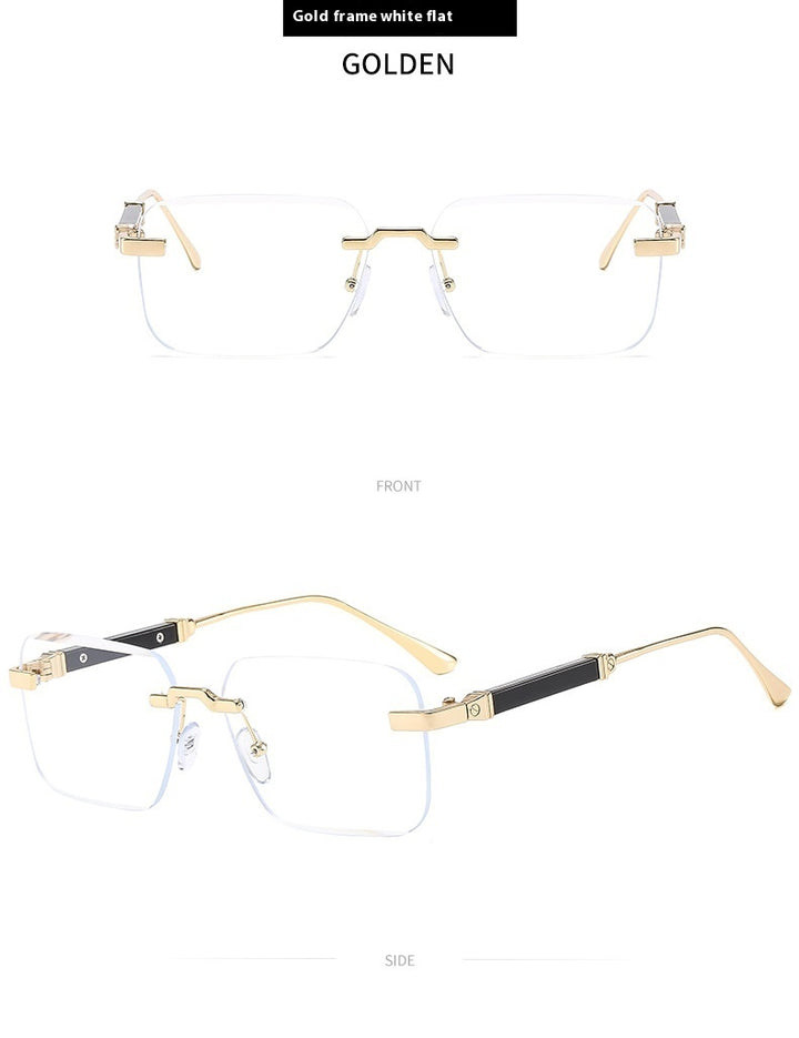 Frameless Trimming Fashion Personalized Sunglasses